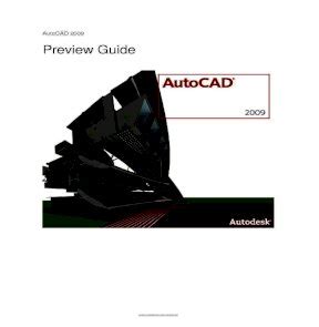 Download Autocad 2009 Preview Guide 