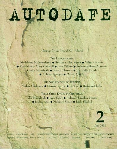 autodafe 2 the journal of the international parli