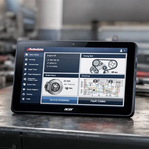 Autodata For Tablet Computer