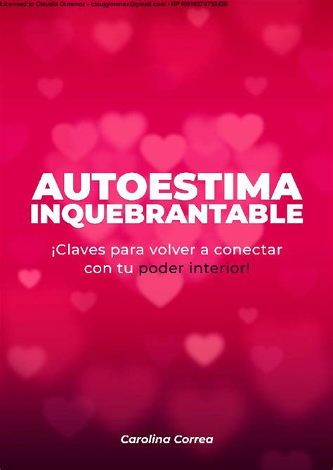Autoestima Inquebrantable Libro Principal 5