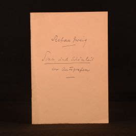 autographen stefan zweig biography