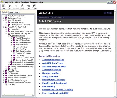 Autolisp Developer S Guide Autodesk Documentation