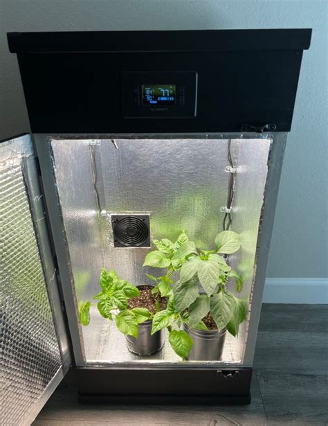 automated hydroponic grow box