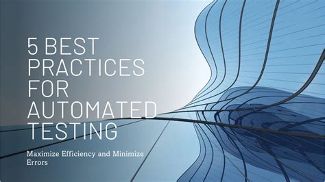 automated testing best practices perforce