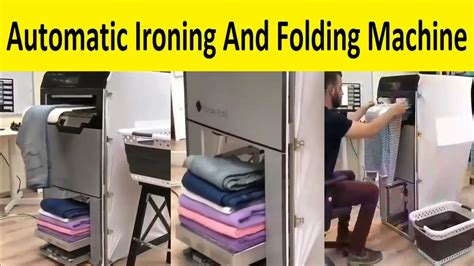 Automatic Iron And Fold Machine