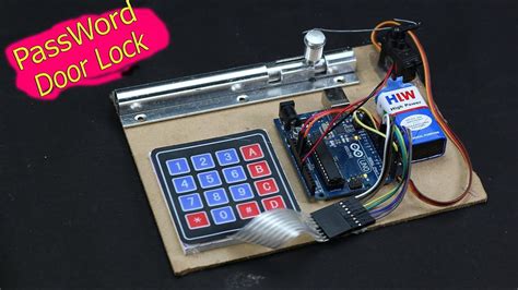 Automatic Password Based Door Lock System