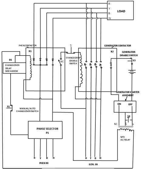Automatic Phase Selector Circuit Diagram Irjobs