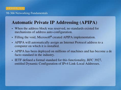 Automatic Private Ip Addressing