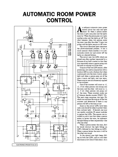 Automatic Room Power Control Sys Elibrary