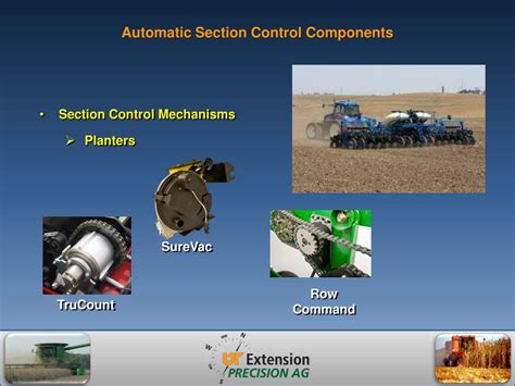 Automatic Section Control Technology For Row Crop Planters