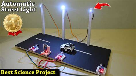 automatic street light projects with circuit diagram