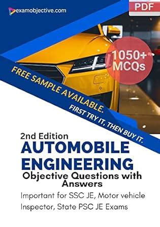 automobile engineering objective type questions and answers