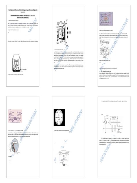 Automobile Engineering V Sem Notes