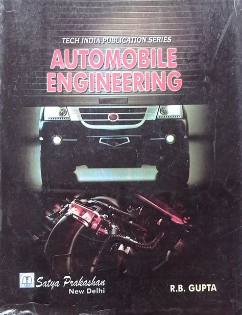 Download Automobile Engineering Book By Rb Gupta Pdf 