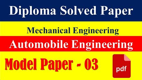 Read Online Automobile Engineering Diploma 5Th Semester Mummyore 