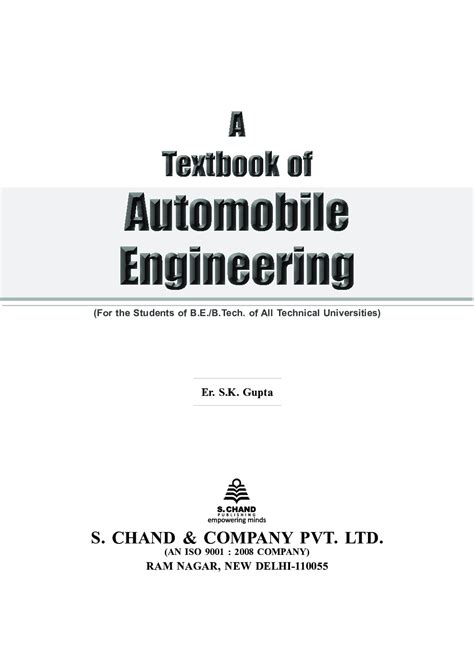 Full Download Automobile Engineering So Gupta Pdf 