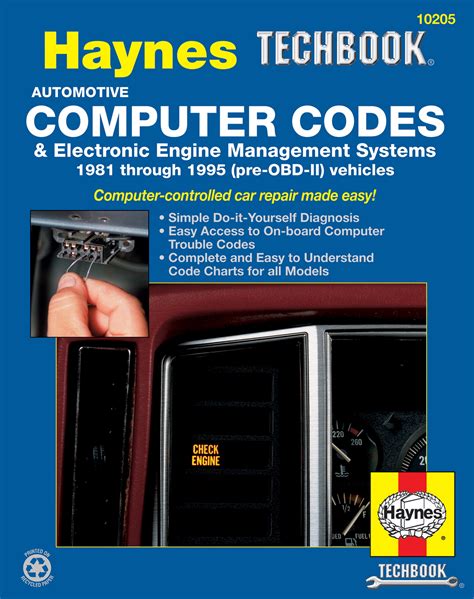 Automotive Computer Codes Electronic Engine Management Systems Haynes Repair Manuals