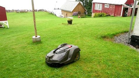 automower i regn