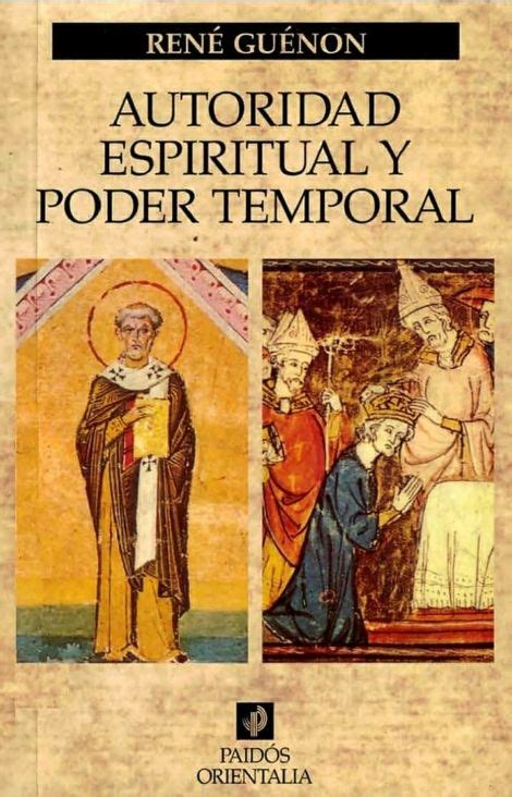 Autoridad Espiritual Y Poder Temporal
