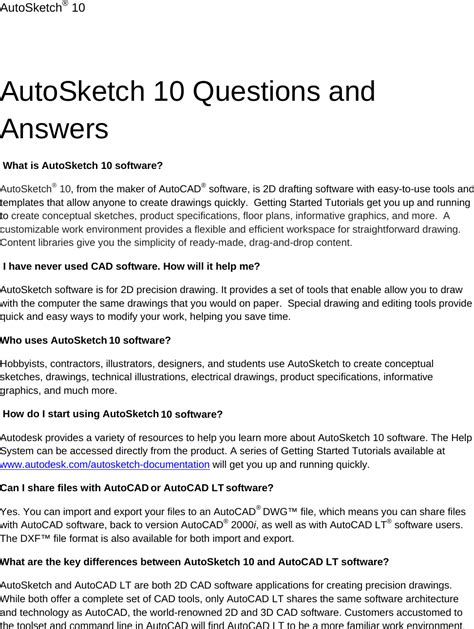 Download Autosketch 10 Guide 
