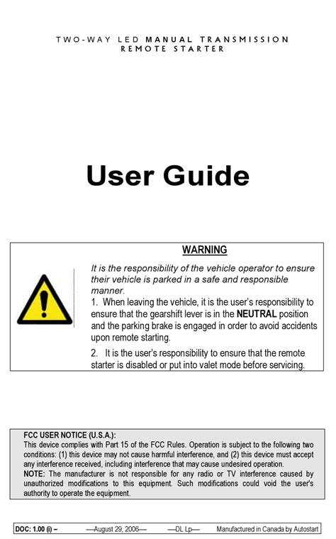 Full Download Autostart A433 Pdf User Guide 