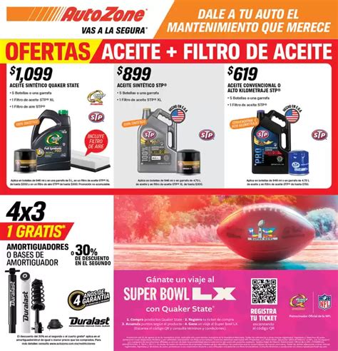 Autozone Mexico Catalogo