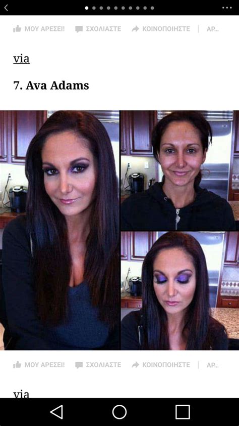 ava addams no makeup