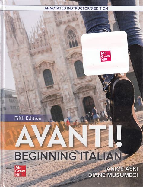 Read Online Avanti Italian Workbook 