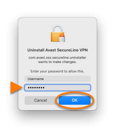 avast secureline vpn uninstall mac