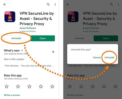 avast vpn not working android