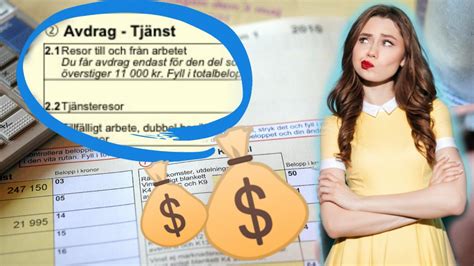 avdrag deklaration 2020