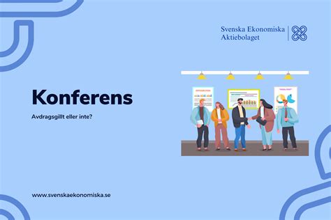 avdragsgillt vad är det vid konferens