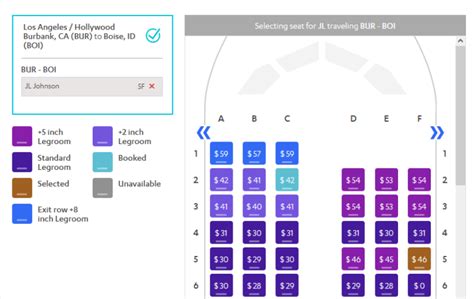Avelo Plane Seating Chart