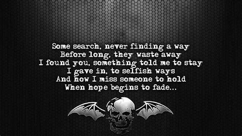 AVENGED SEVENFOLD DEAR GOD LYRICS - Lirik Lagu Dear God dan TerjemahanAvenged Sevenfold