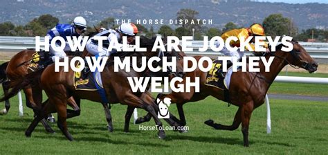 average weight of a jockey