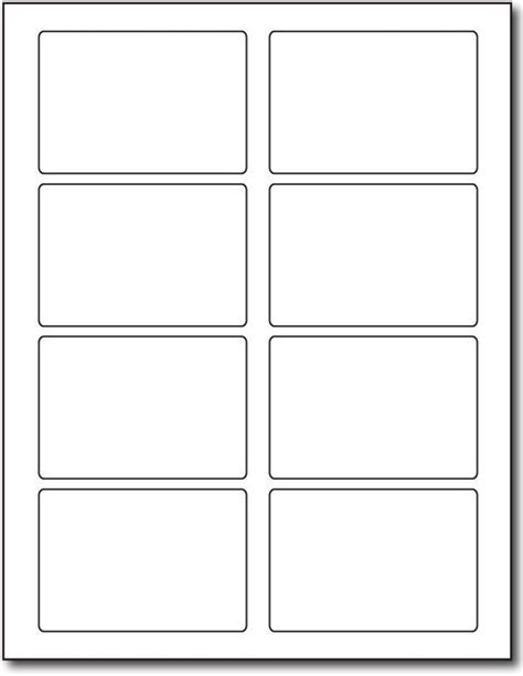 avery playing card template