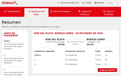 Avianca Check In