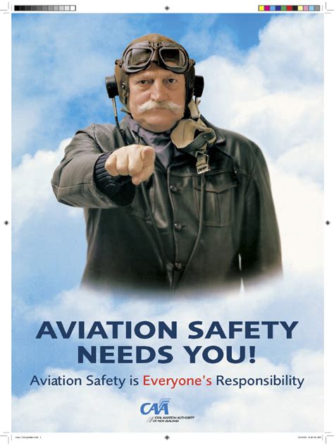 aviation safety posters