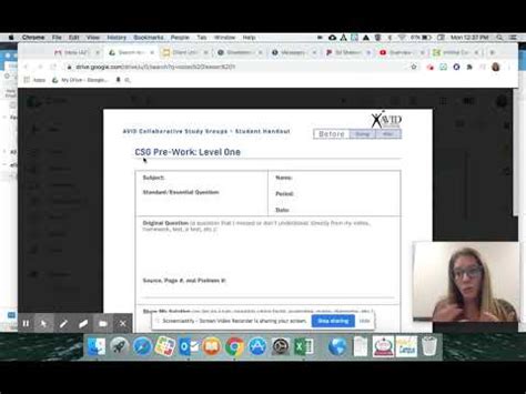 Avid Csg Form