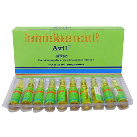 Avil Injection Dose