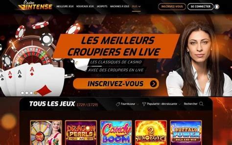 avis casino intense