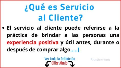 Avis servicio al cliente en español