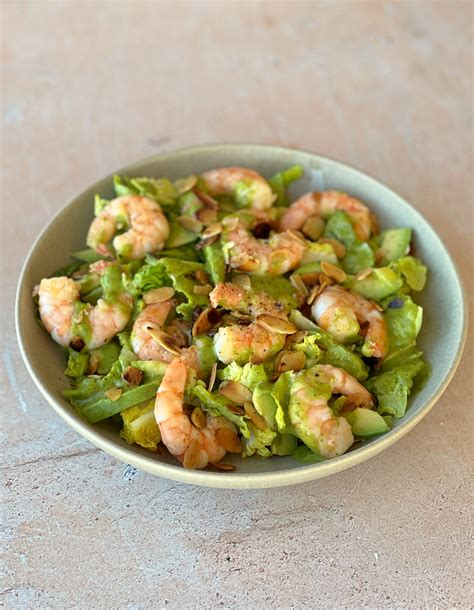 avocado crevetten salat