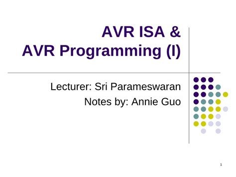 Read Avr Isa Avr Programming I 