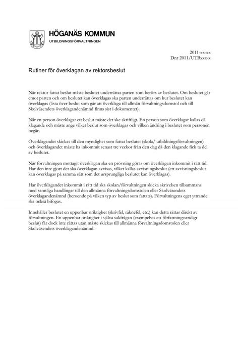 avvisning överklaga
