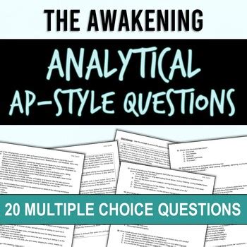 Full Download Awakening Ap Multiple Choice Questions 