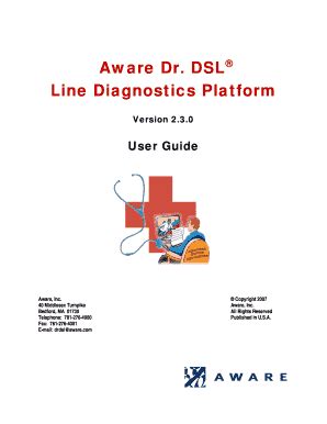 Download Aware Dr Dsl Line Diagnostics Platform Webv 