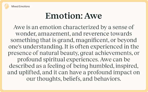 Awe Definition
