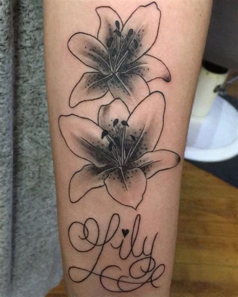 awesome 60 Perfect Lily Tattoo Designs History, Meaning & All You
