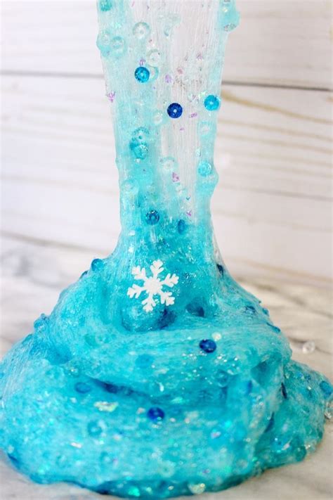 Awesome Frozen Slime Recipe That Shows How Polymers Slime Science Experiments - Slime Science Experiments
